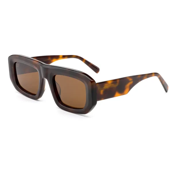 Custom Wholesale Hot Tom Square Acetate Ford Luxury Sunglasses for Men 2025 - Image 2